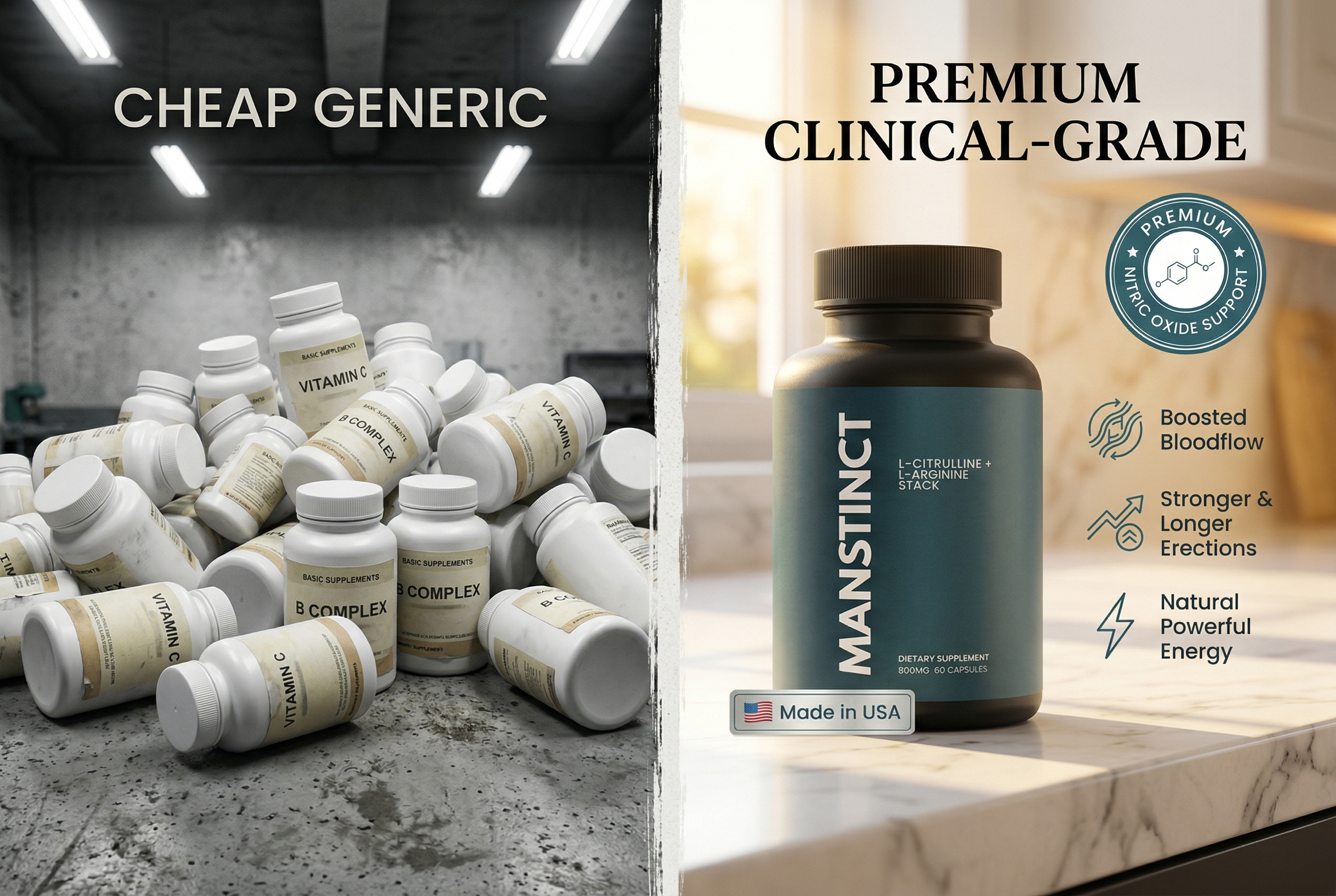 Cheap supplements vs clinical-grade formulation